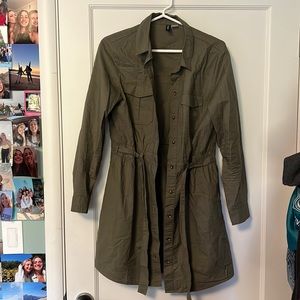 H&M - dark green - dress - size 12 / 40